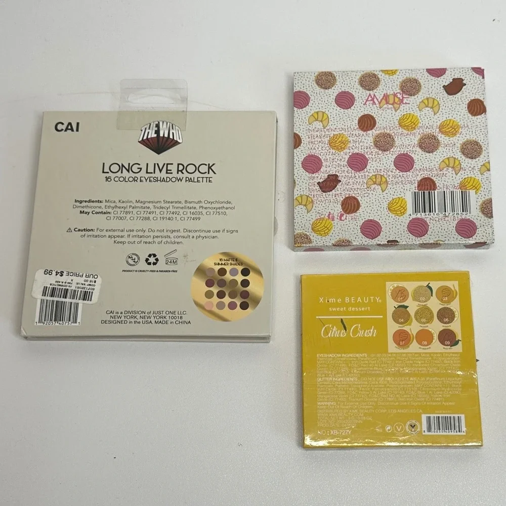 Cai Amuse Xime Beauty Eyeshadow Palette Bundle Multicolor New‎